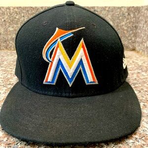 New Era Miami Marlins Baseball Cap Hat